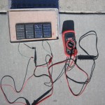 Testing the Solar Cell Array at Full Voltage