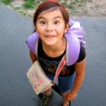 Purple Backpack